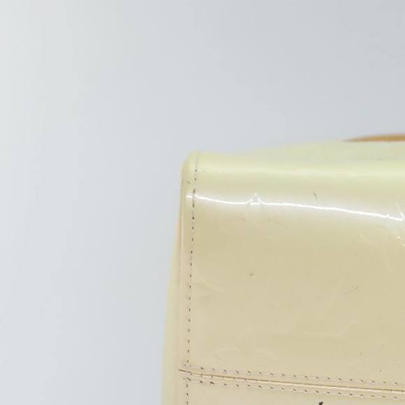 LOUIS VUITTON Monogram Vernis Maple drive Hand Bag Perle M91376 LV Auth 94859 - Picture 14 of 16